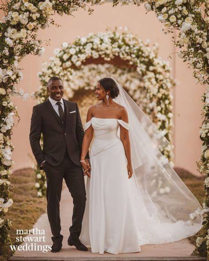 Celebrity Weddings News Idris and Sabrina Elba Share NeverBeforeSeen