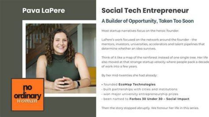 Meet the Entrepreneur Pava LaPere Helps Student Startups Start Up