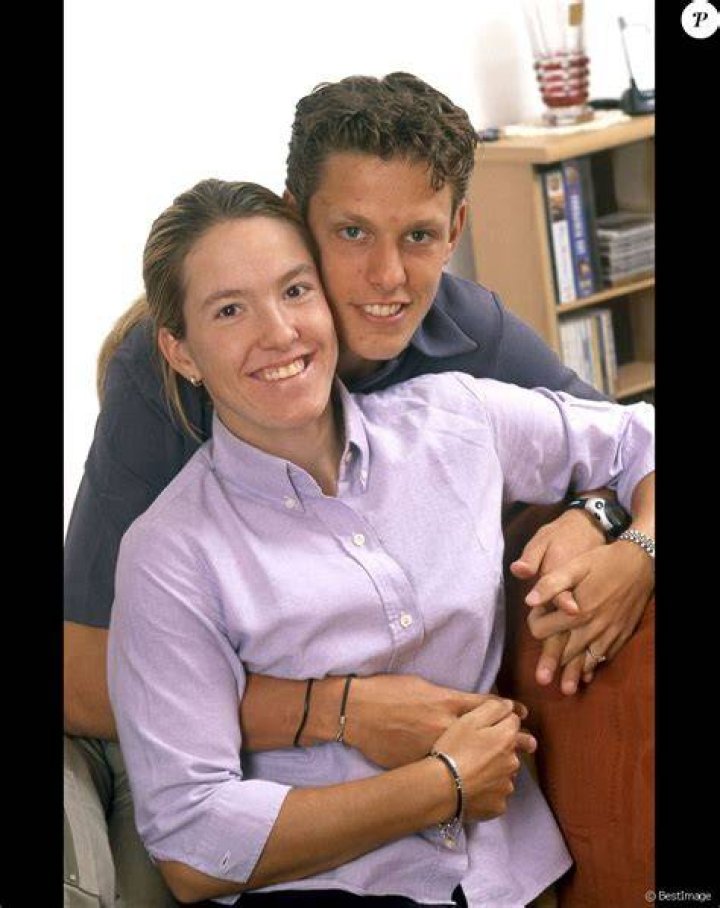 Photo Justine Henin et son exmari PierreYves Hardenne &agrave; Roland