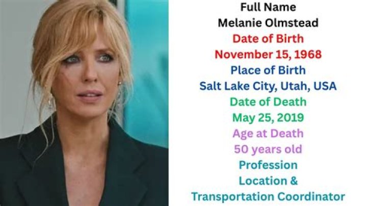 Yellowstone Who is Melanie Olmstead? Tribute & Cause of Death Your Trand
